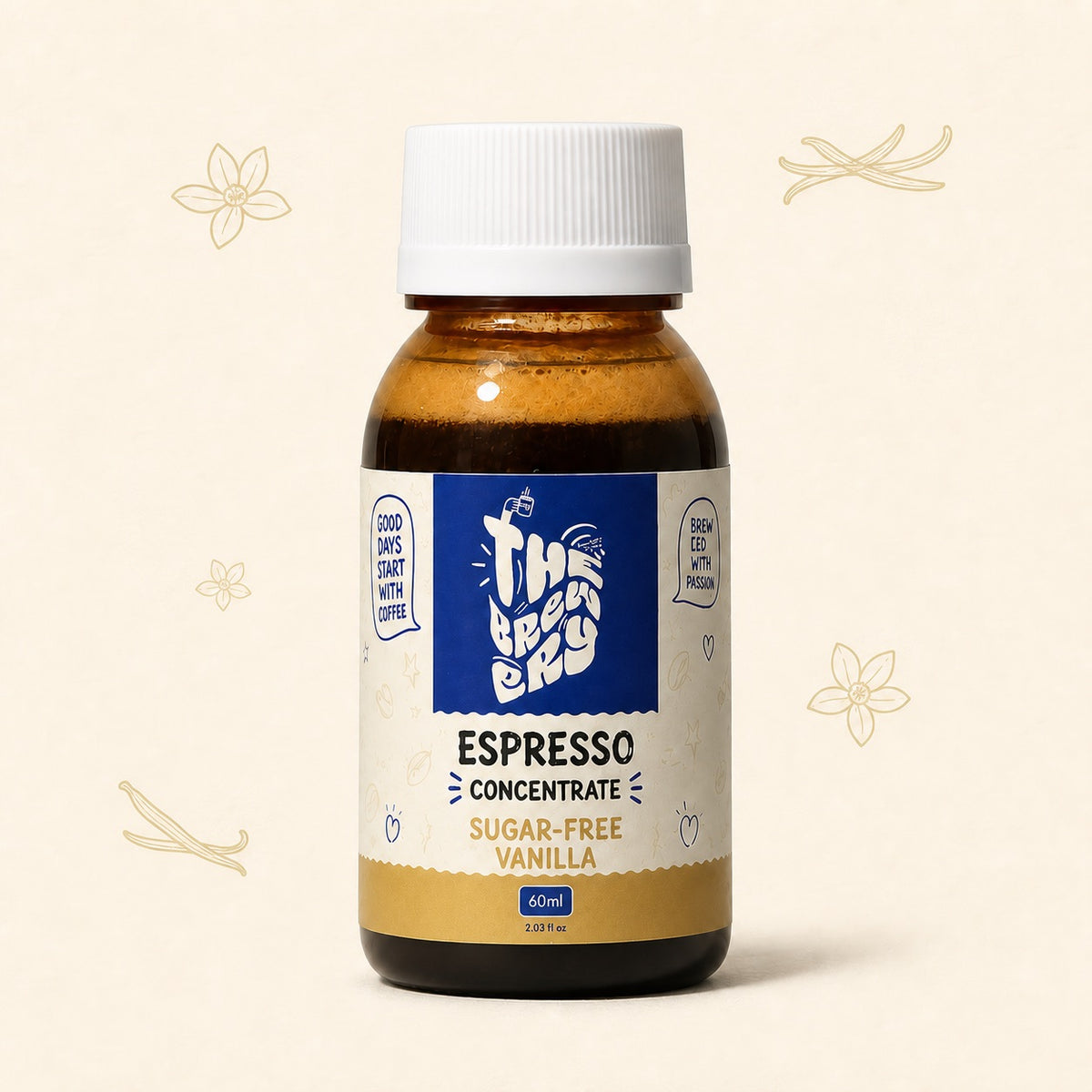 Espresso Concentrate — Sugar-Free Vanilla