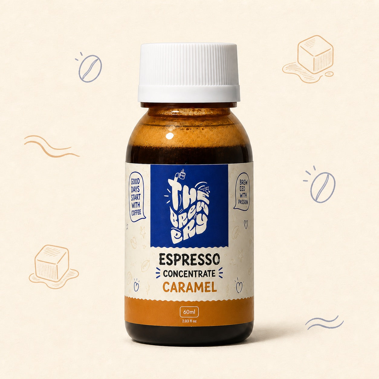 Caramel espresso concentrate
