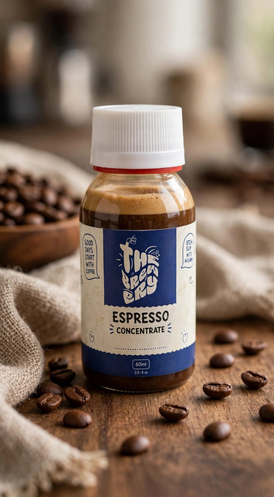 The Brewery classic espresso concentrate bottle